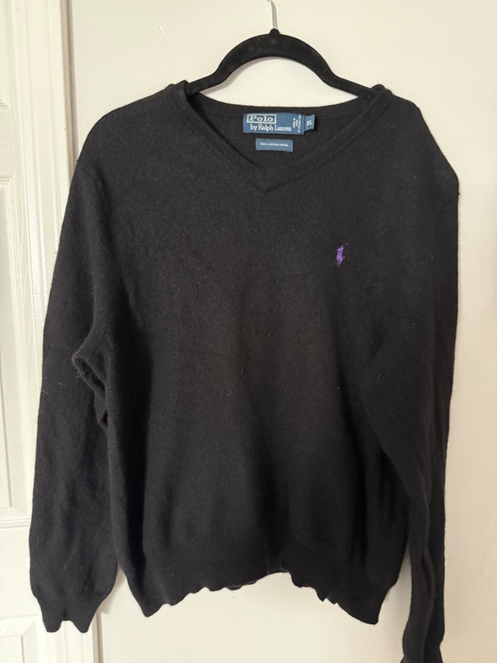 Vintage Polo Ralph Lauren 100% Merino Wool Sweater